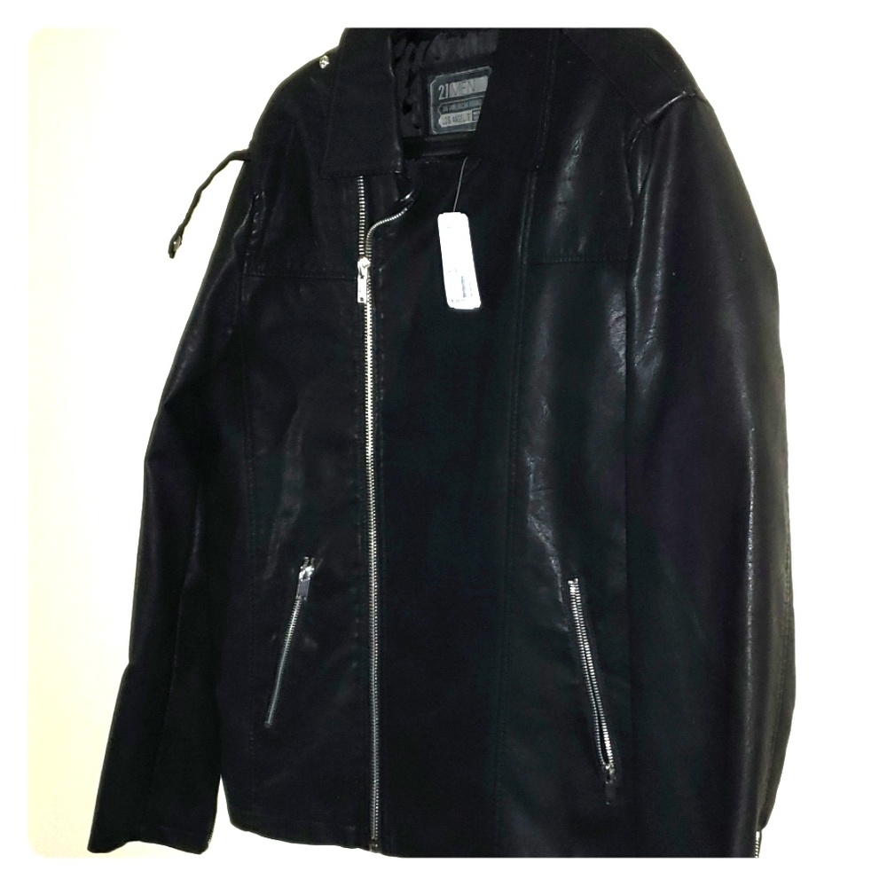 Faux Leather Jacket